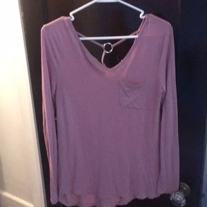 Purple pink long sleeve